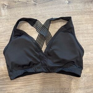 Victoria’s secret Black Sports Bra with Strappy Back